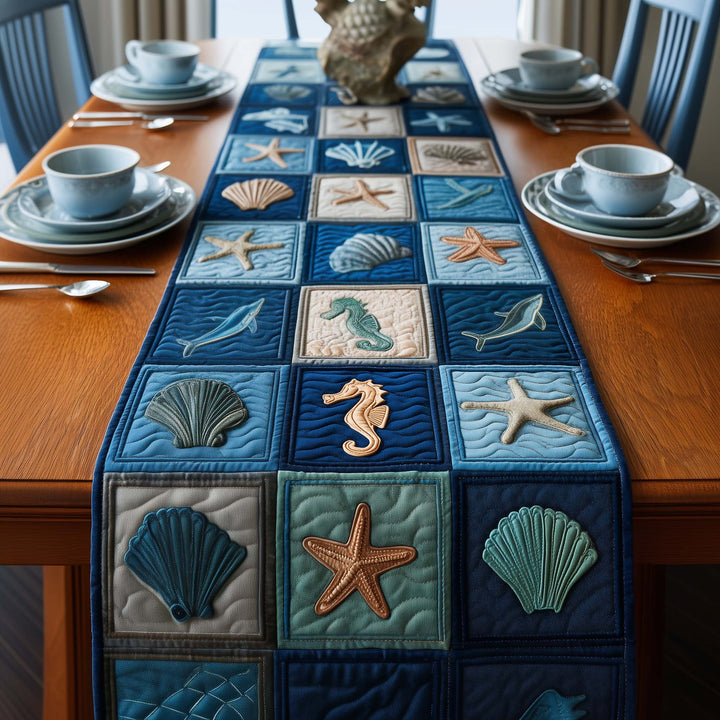 Ocean Party Quilted Table Runner GFTOYC3026