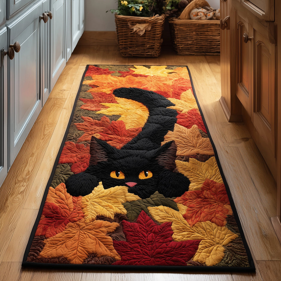 Leafy Feline Runner Rug GFTOYC929