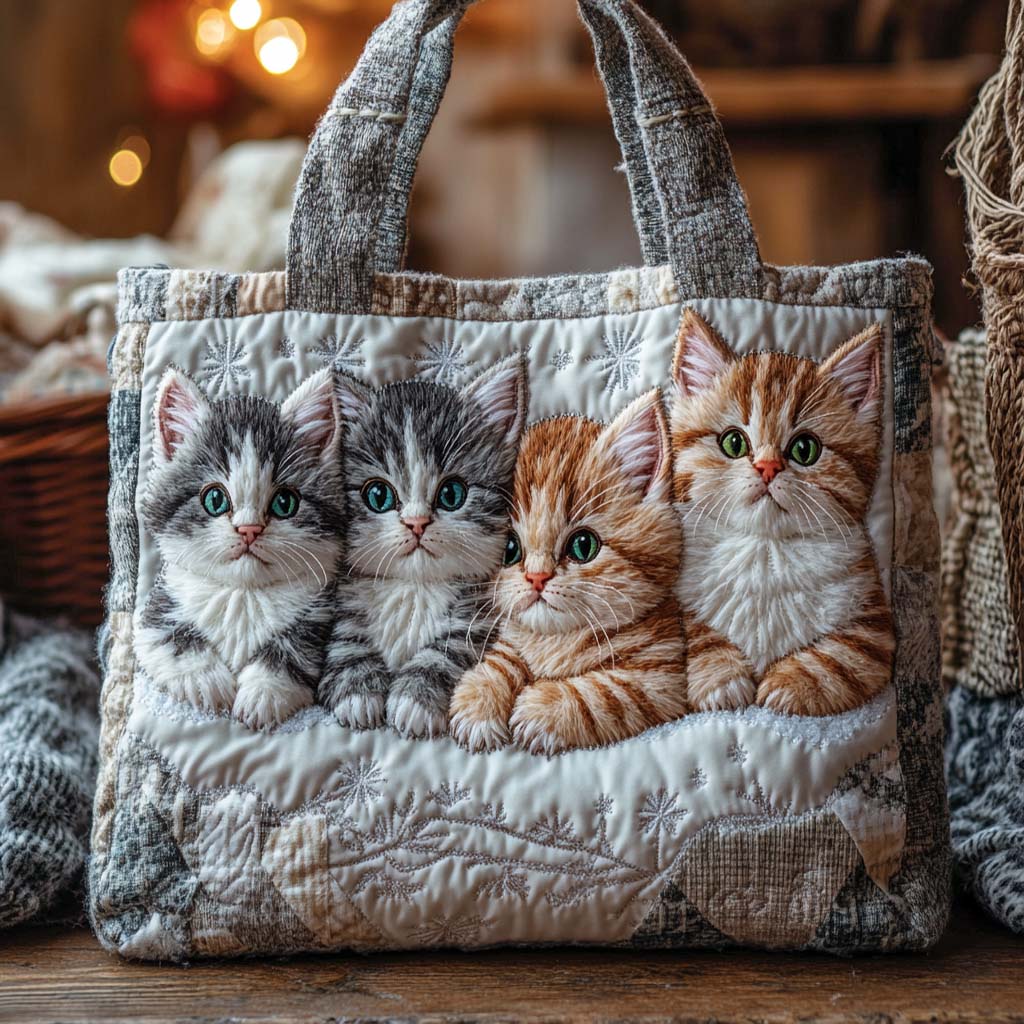 Gentle Whiskers Tote Bag