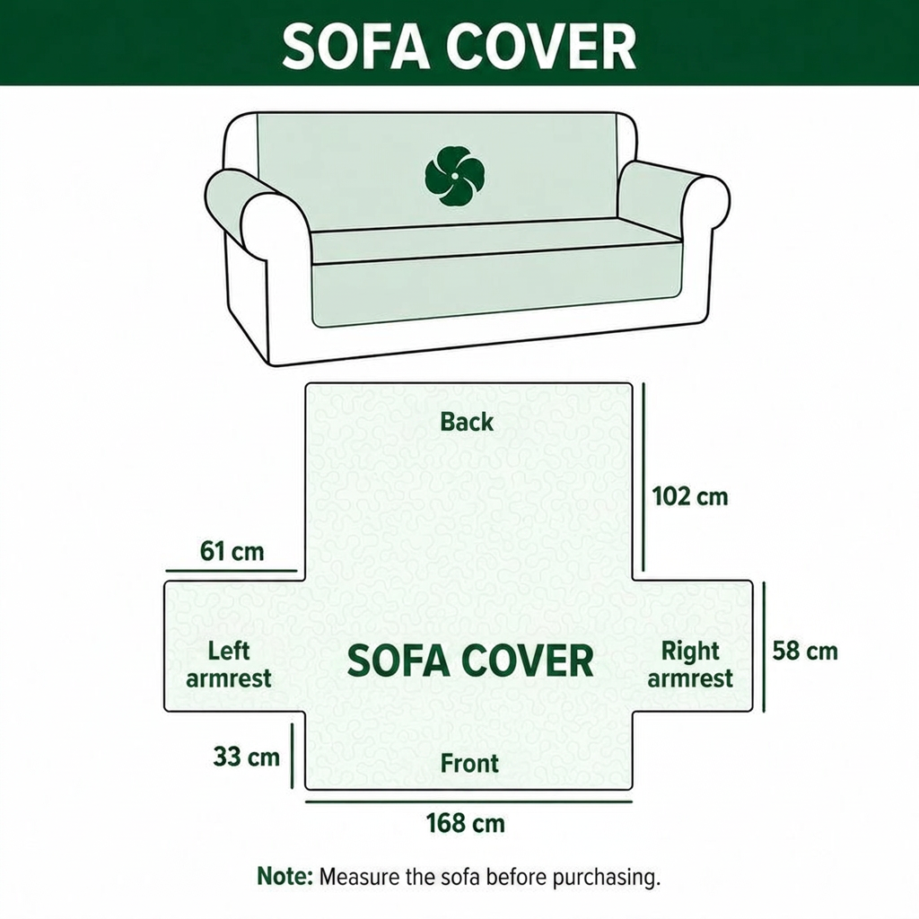 Dagny - Quilted Sofa Cover Pattern Winter