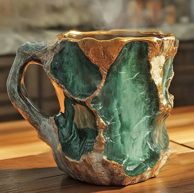 Crystal Mineral Coffee Cups