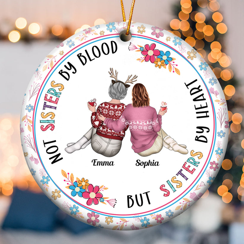 I Want To Grow With You - Personalized Ceramic Ornament - Gift For Couples NL122