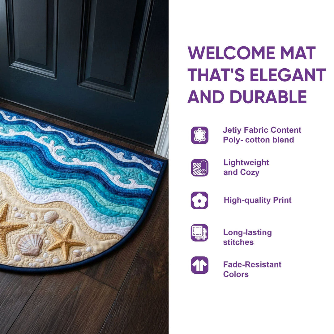 Ocean Breeze Quilted Welcome Mat GFTOTG3363