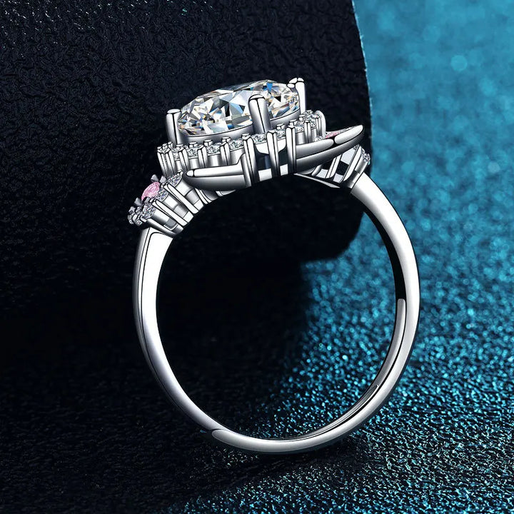 Adjustable Cat Ring with Zirconia – Cute Ring for Women