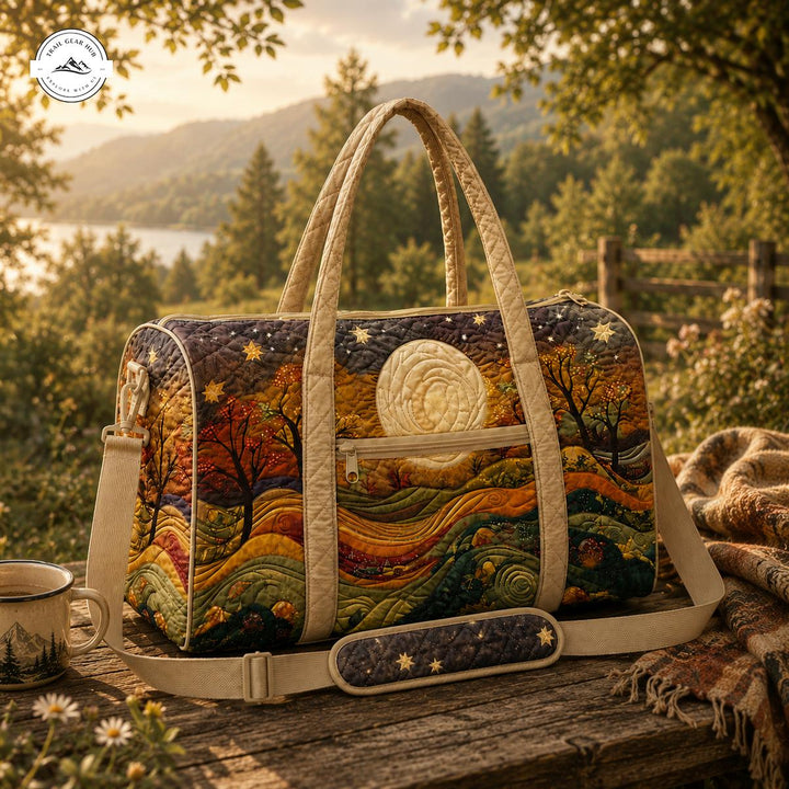 The Starry Night Quilted Travel Bag LV08