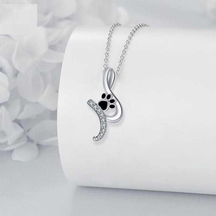 Paw Pendant 'Loyal Friend' Necklace