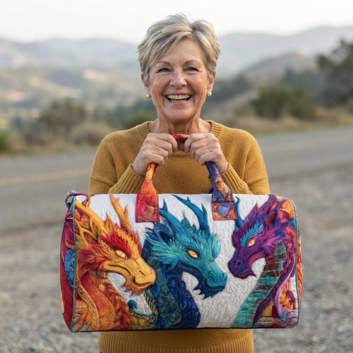 Blaze | Three Dragons Quilted Duffle