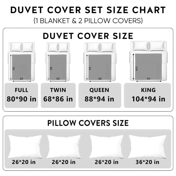 Golden Farmhouse Duvet Cover Set GFTOQA310