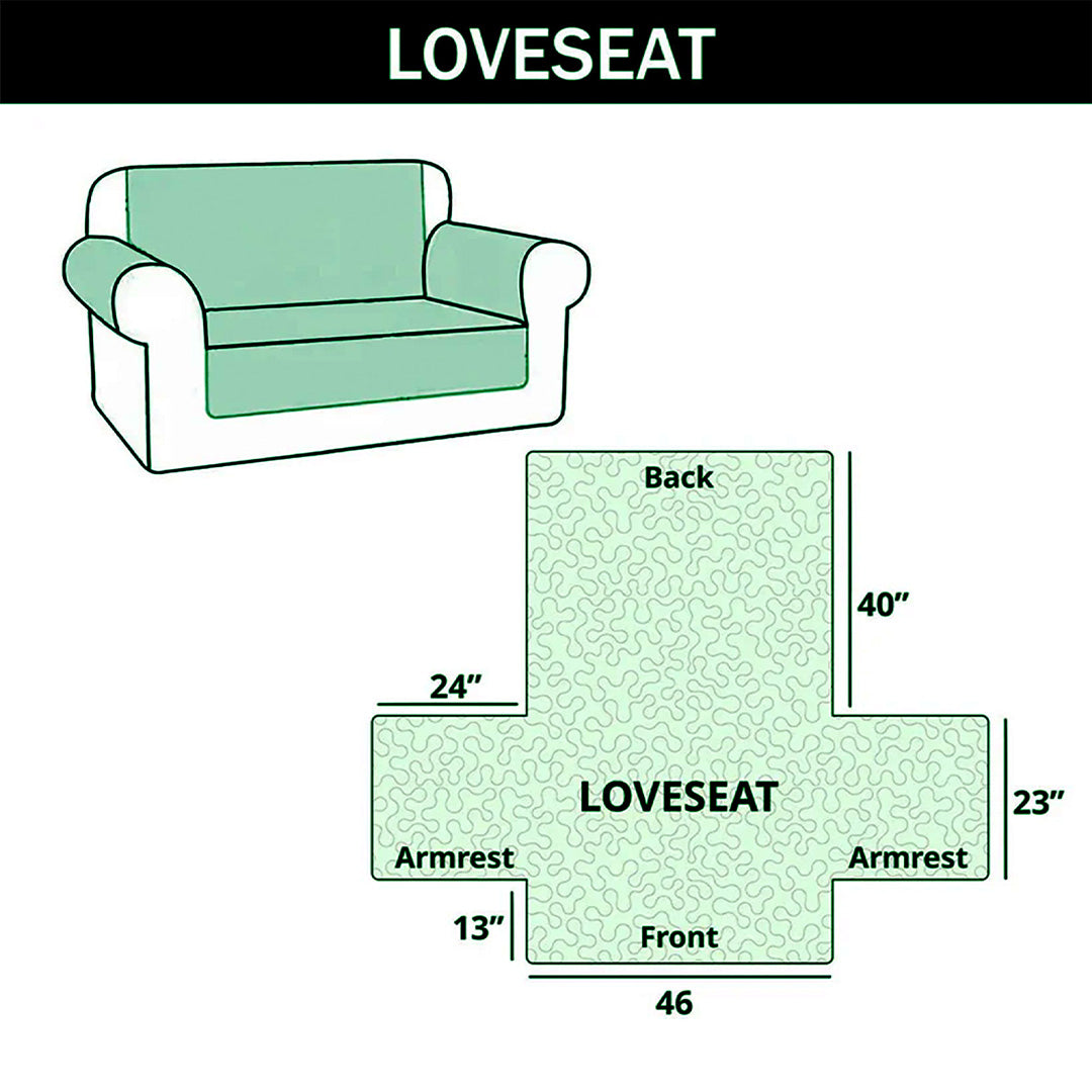 Rustic Woodland Haven Quilted Sofa Cover GFTONPT1780