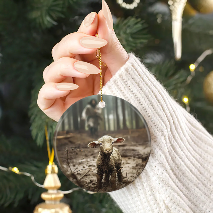 My Jesus My Savior - Personalized Round Shaped Ceramic Ornament HL128
