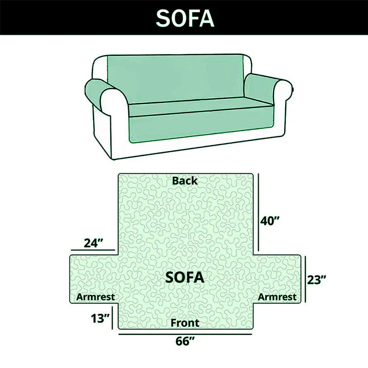 Serpent Fang Throne Quilted Sofa Cover GDTONTD1288