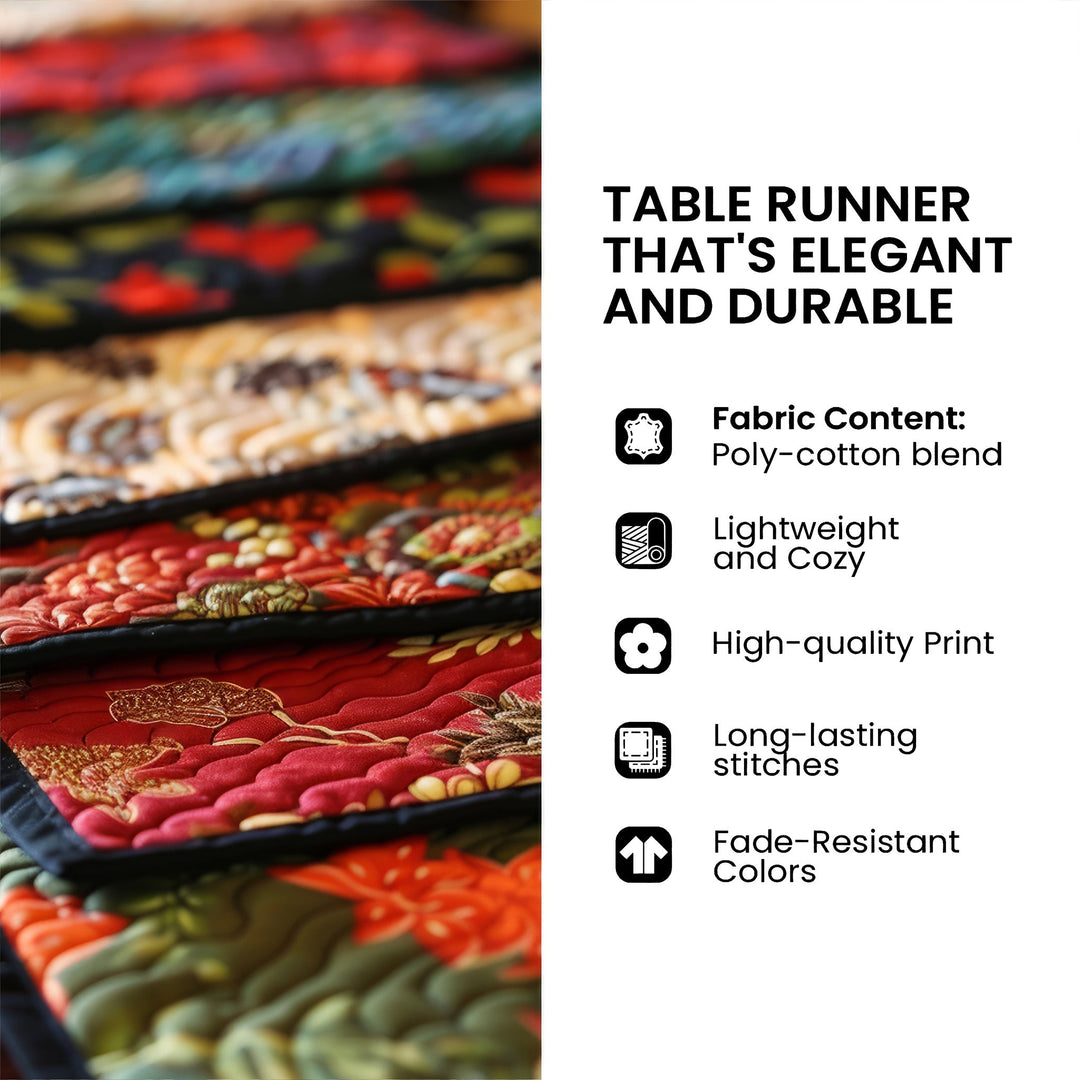 Starry Cats Quilted Table Runner GFTOQM1309